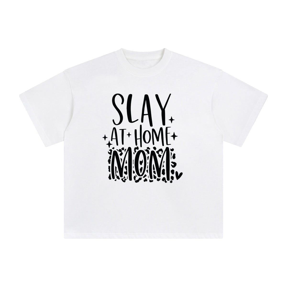Slay At Home Mom Graphic Tee-INNBLAC Fashion Apparel