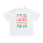 Errbody In The Lake Gettin' Tipsy Graphic Tee-INNBLAC Fashion Apparel