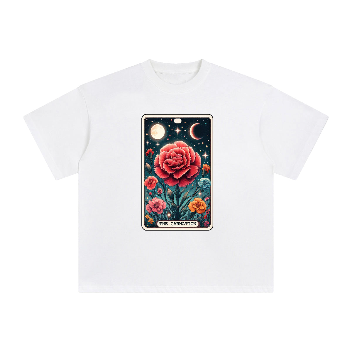 The Carnation Graphic Tee-INNBLAC Fashion Apparel