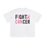 Fight Cancer Quote Graphic Tee-INNBLAC Fashion Apparel