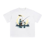 Dad & Son Fishing Graphic Tee-INNBLAC Fashion Apparel