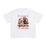 Christmas Labrador Graphic Tee-INNBLAC Fashion Apparel