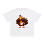 Funny Turkey Graphic Tee-INNBLAC Fashion Apparel