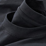 Crew Neck Washed Cotton T Shirt 7.8oz