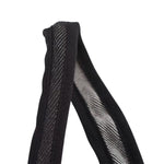 Falda vaquera con bordado de perlas y lavado vintage