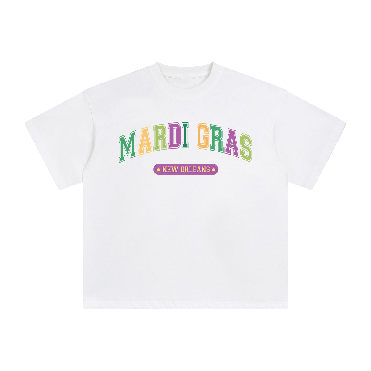 Mardi Gras New Orleans Graphic Tee-INNBLAC Fashion Apparel