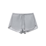 Drawstring Waist Terry Sport Shorts