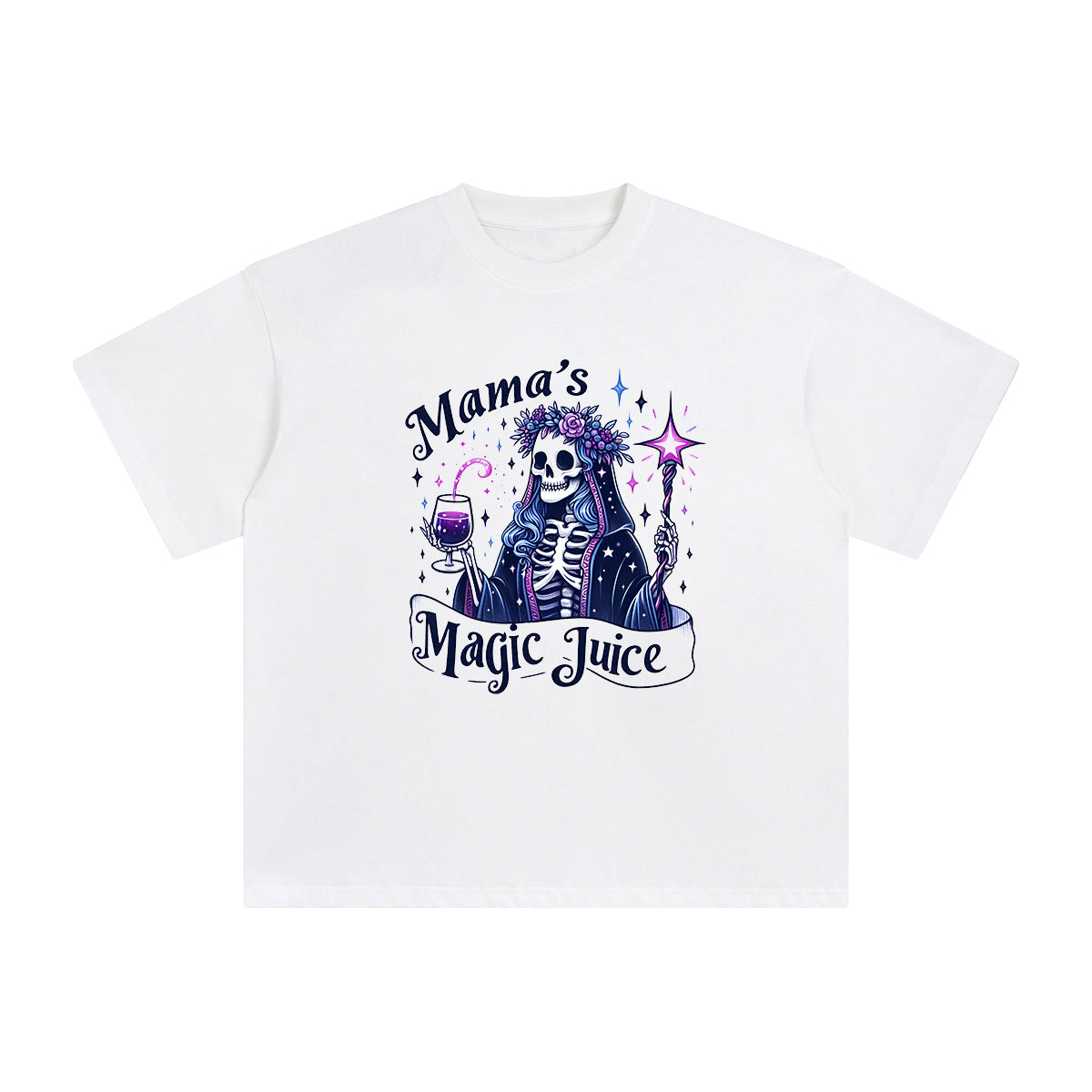 Mama's Magic Juice Graphic Tee-INNBLAC Fashion Apparel