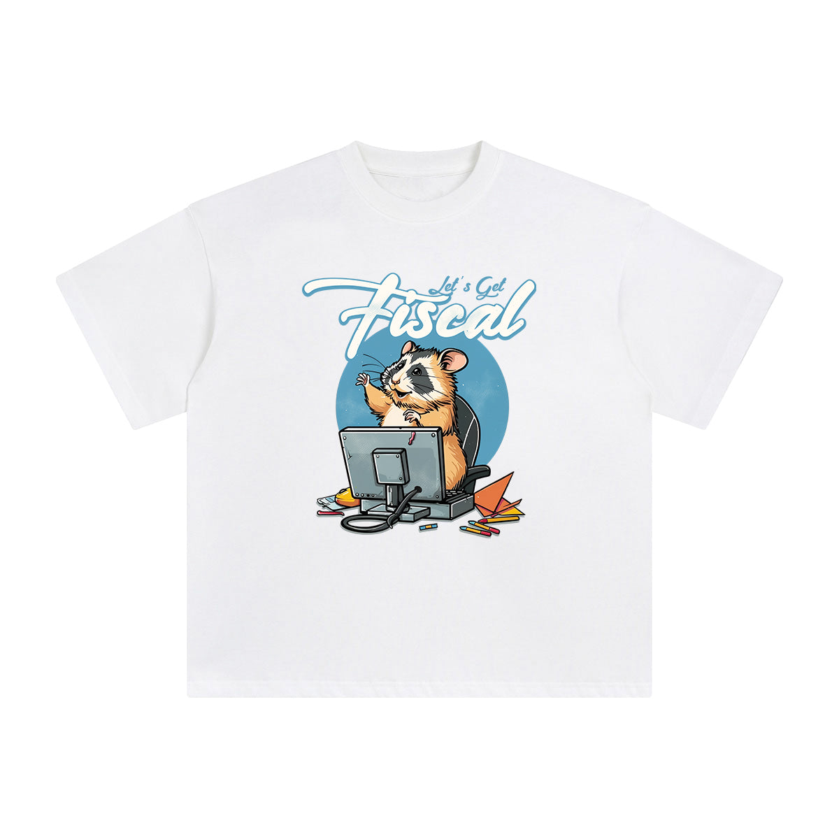 Let's Get Fiscal Graphic Tee-INNBLAC Fashion Apparel