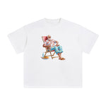 Grandpa Sleeping Graphic Tee-INNBLAC Fashion Apparel