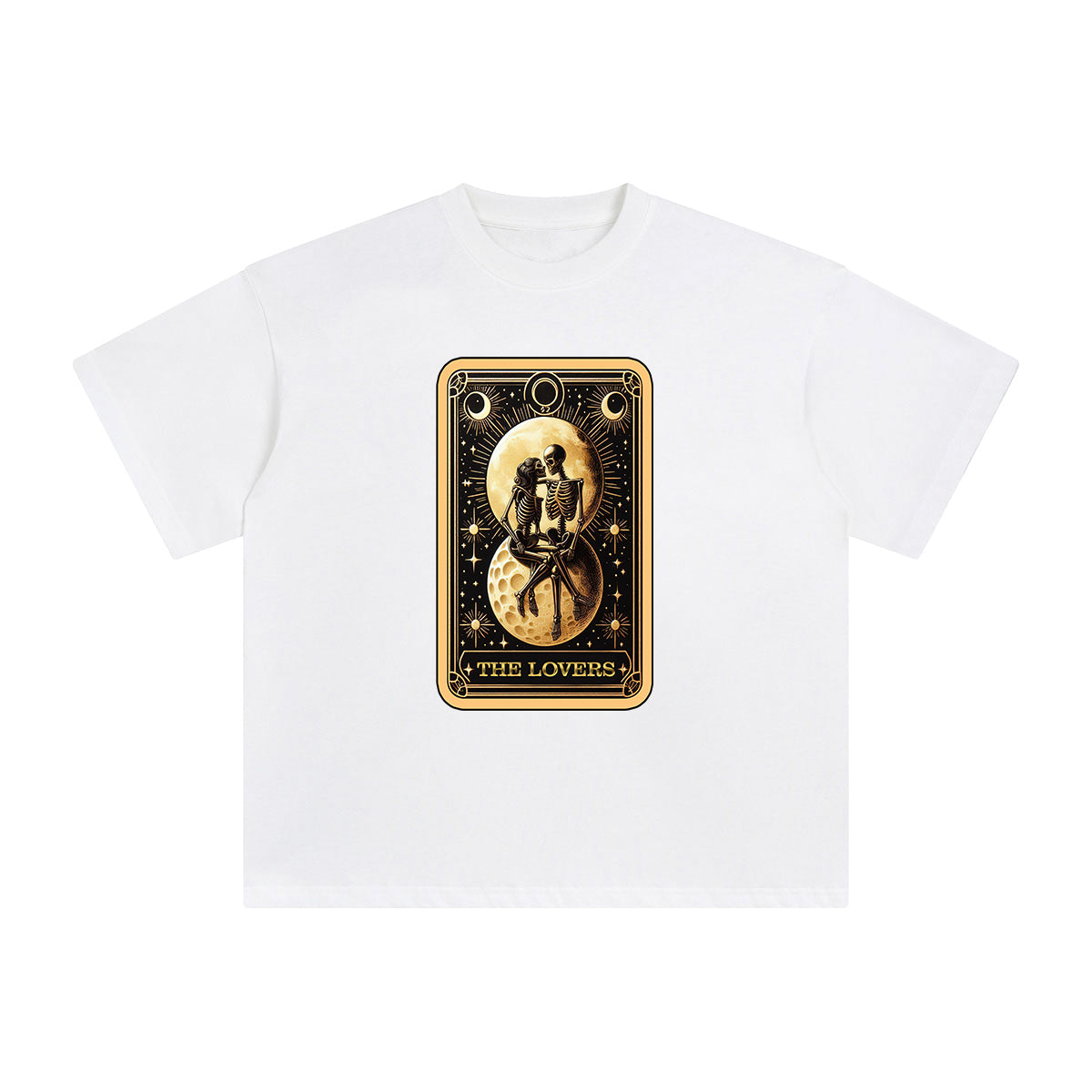 The Lovers Card Graphic Tee-INNBLAC Fashion Apparel