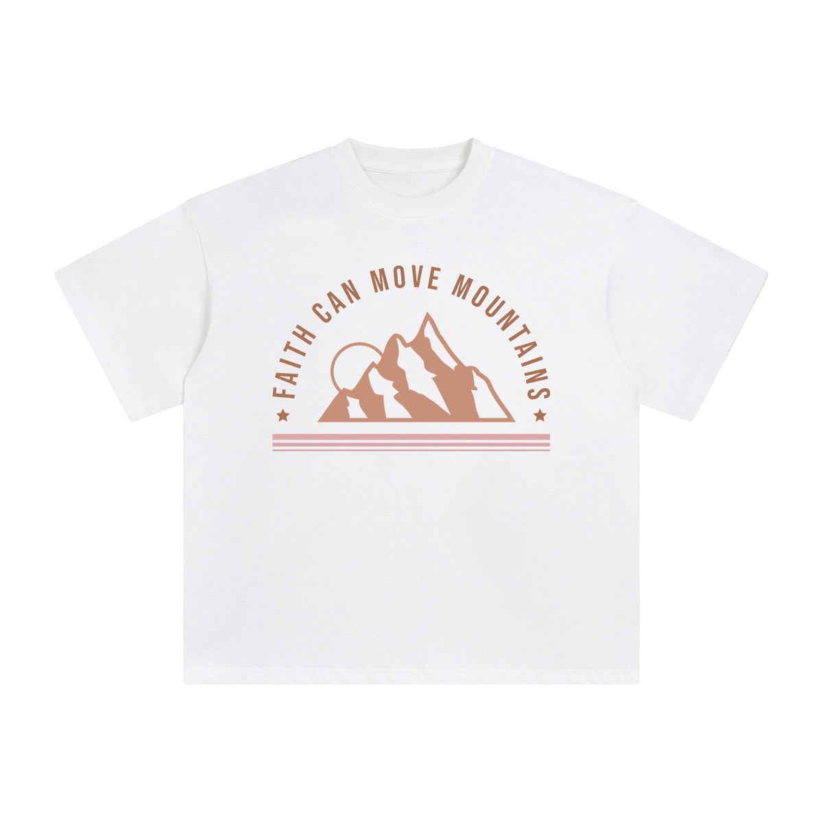 Faith Can Move Mountains Graphic Tee-INNBLAC Fashion Apparel