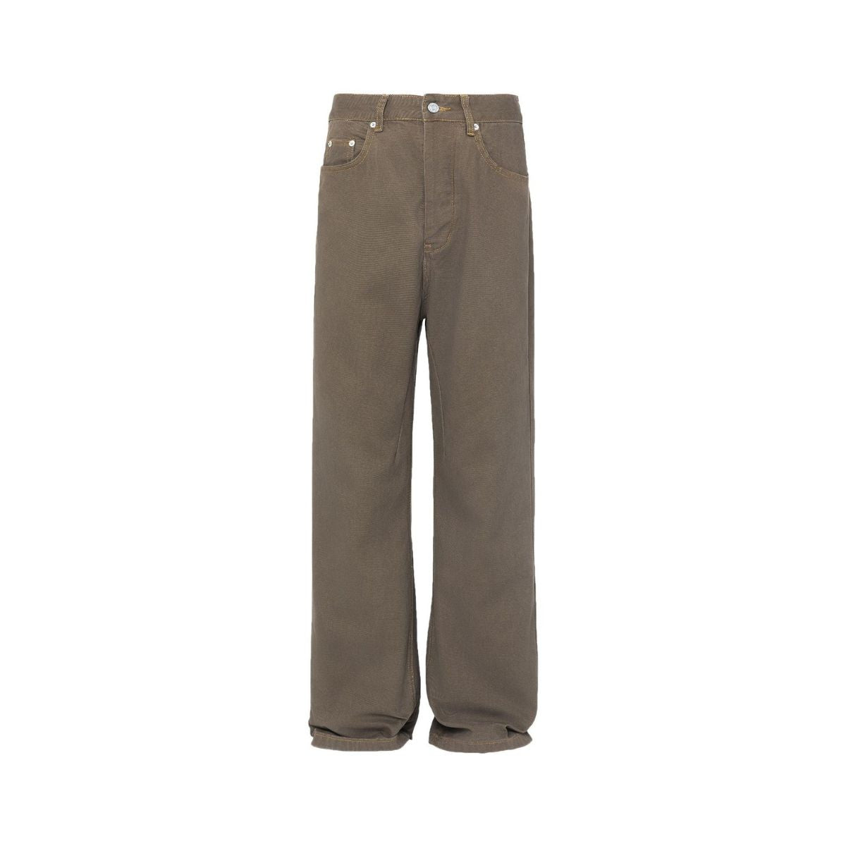 High Street Washed Wide Straight Jeans