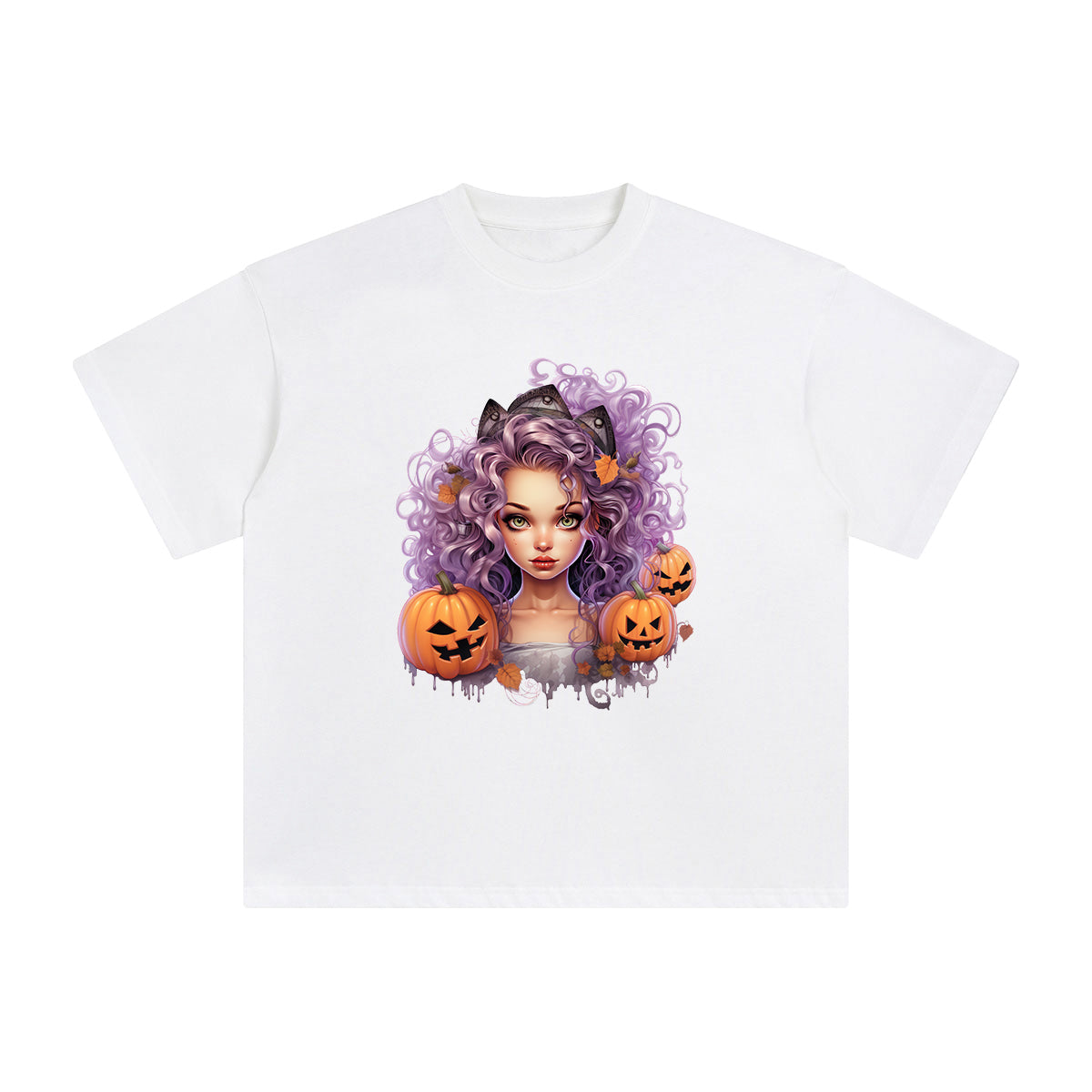 Halloween Princess Graphic Tee-INNBLAC Fashion Apparel