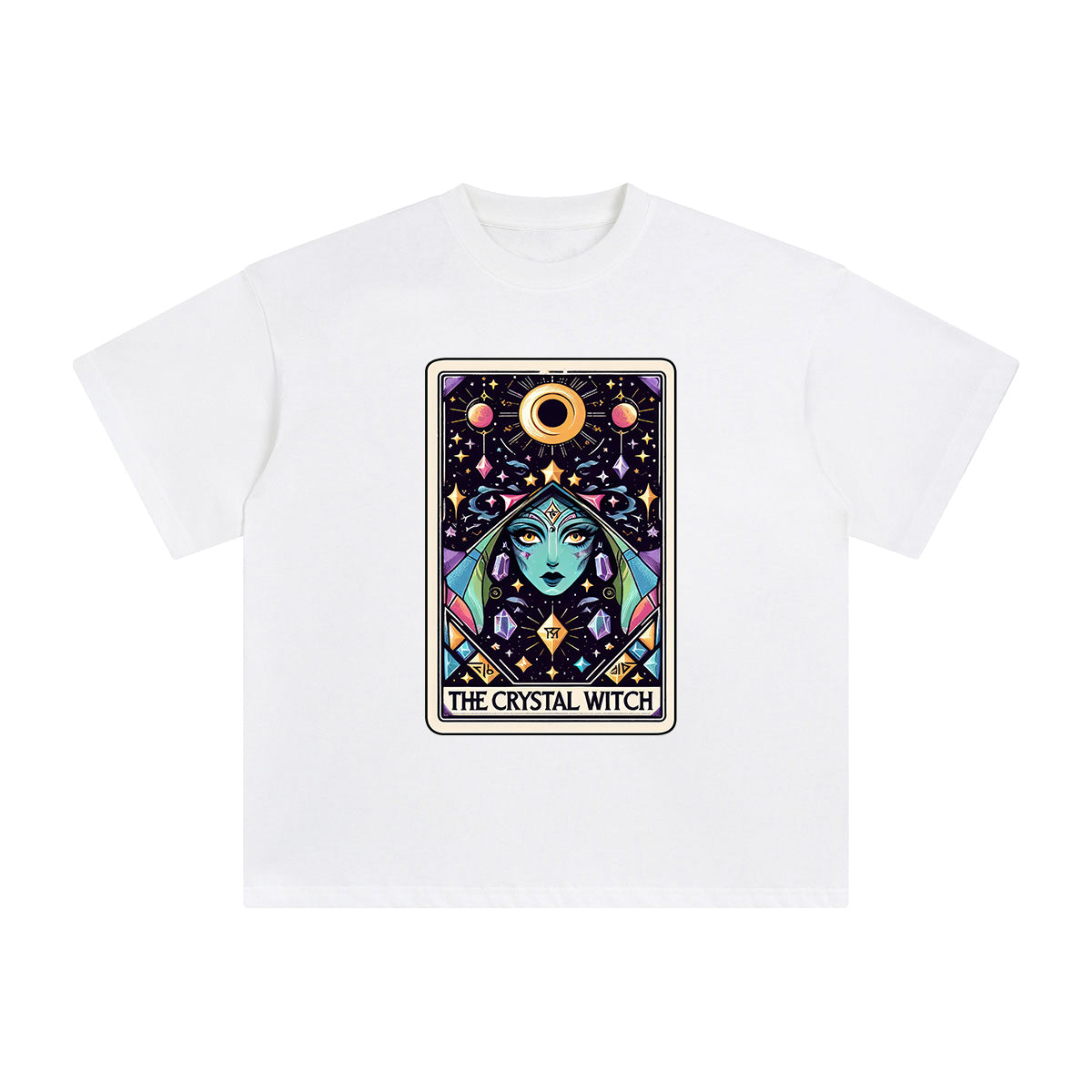 The Crystal Witch Graphic Tee-INNBLAC Fashion Apparel