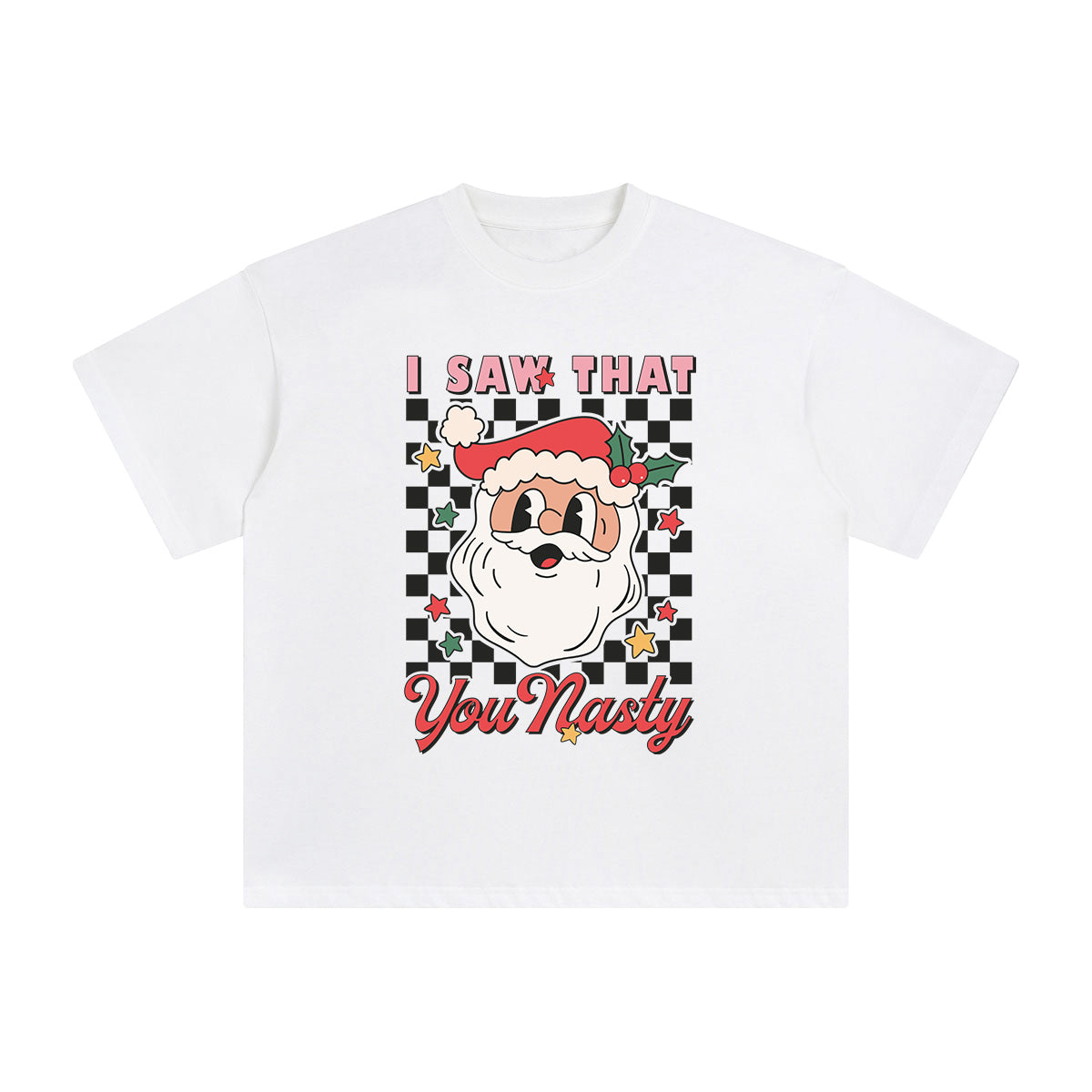 Santas Graphic Tee-INNBLAC Fashion Apparel
