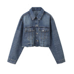 Vestido midi vaquero sin mangas con botones y aberturas en la parte delantera