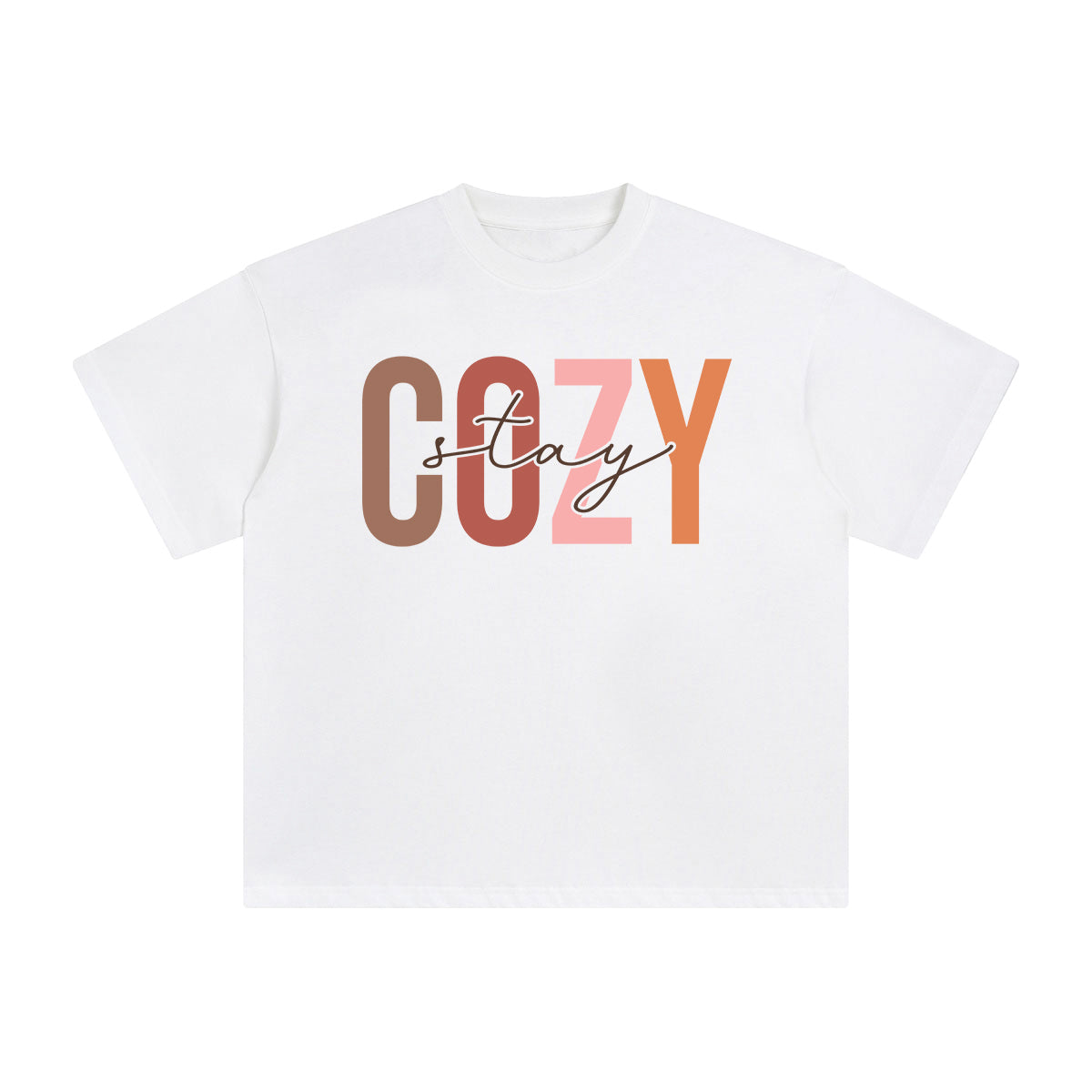 Stay Cozy Graphic Tee-INNBLAC Fashion Apparel