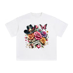 MOTHER Flowers Graphic Tee-INNBLAC Fashion Apparel