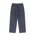 Waffle Texture Relaxed Fit Casual Pants