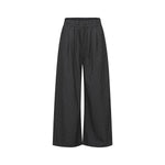 Vintage Striped Wide Leg Suit Trousers