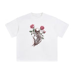 Hand And Rose Graphic Tee-INNBLAC Fashion Apparel