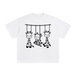 Giraffe Graphic Tee-INNBLAC Fashion Apparel