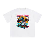 Tropical Music Graphic Tee-INNBLAC Fashion Apparel