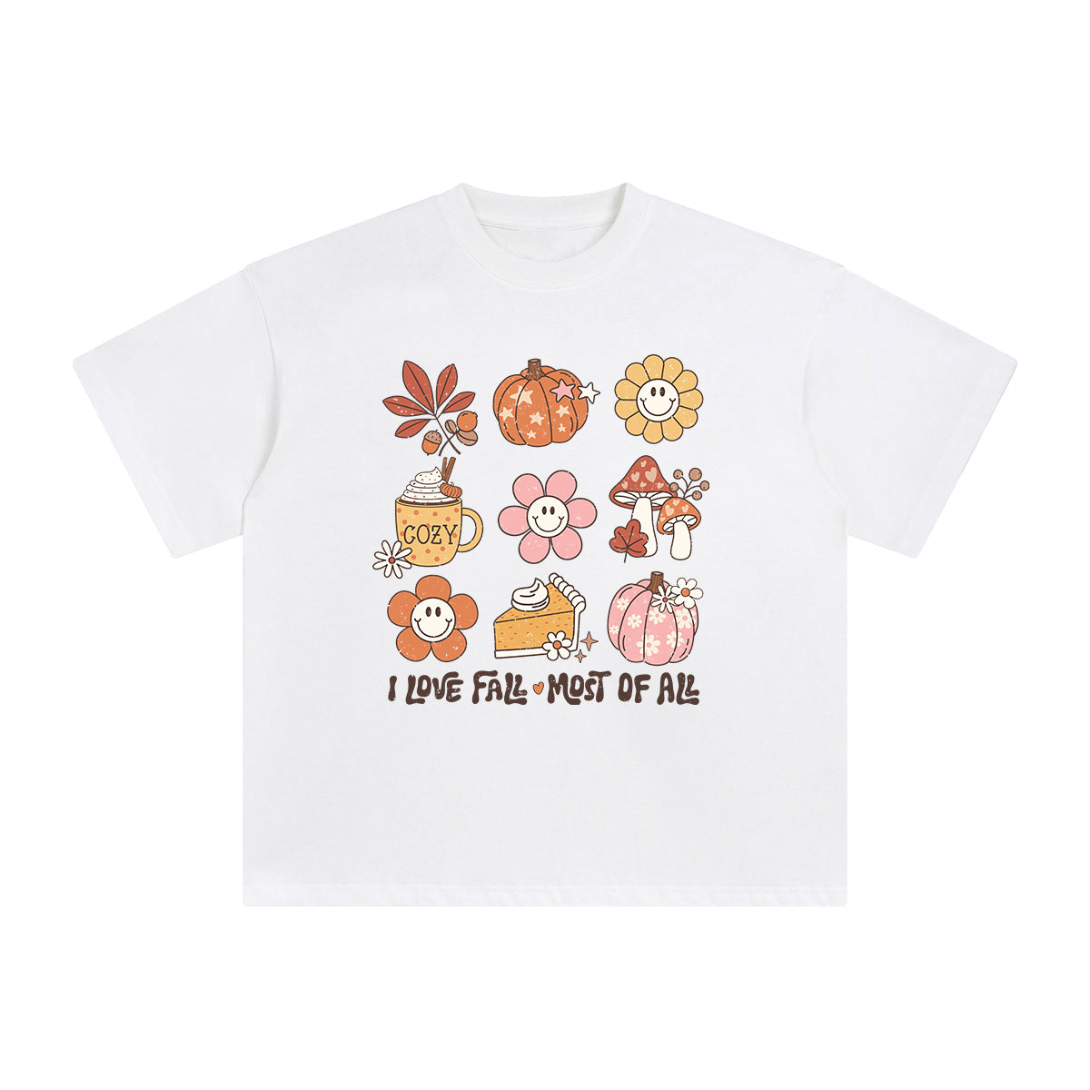 I Love Fall Most Of All Graphic Tee-INNBLAC Fashion Apparel