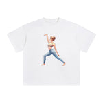 Yoga Mom Comic Graphic Tee-INNBLAC Fashion Apparel