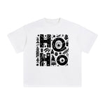 HO HO HO Graphic Tee-INNBLAC Fashion Apparel
