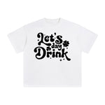 Let's Day Drink Graphic Tee-INNBLAC Fashion Apparel