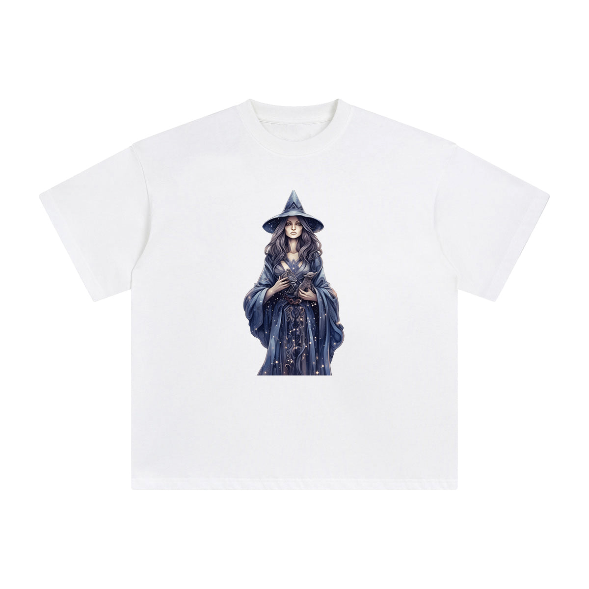 Cosmic Witch Graphic Tee-INNBLAC Fashion Apparel