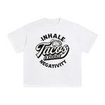 Inhale Tacos Graphic Tee-INNBLAC Fashion Apparel
