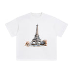 Eiffel Tower Graphic Tee-INNBLAC Fashion Apparel