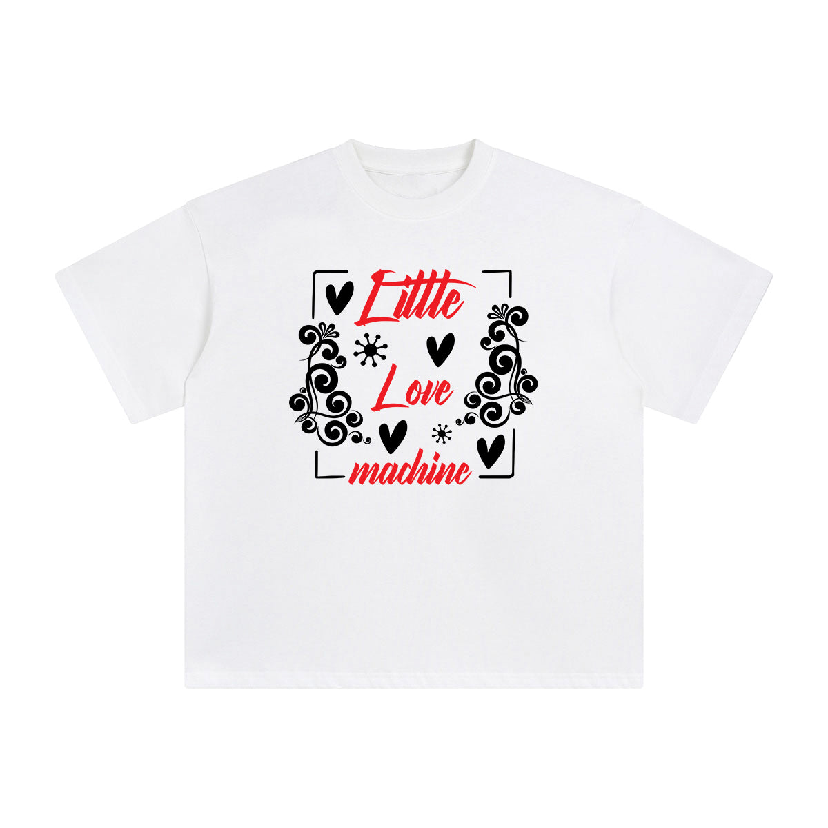 Little Love Machine Graphic Tee-INNBLAC Fashion Apparel