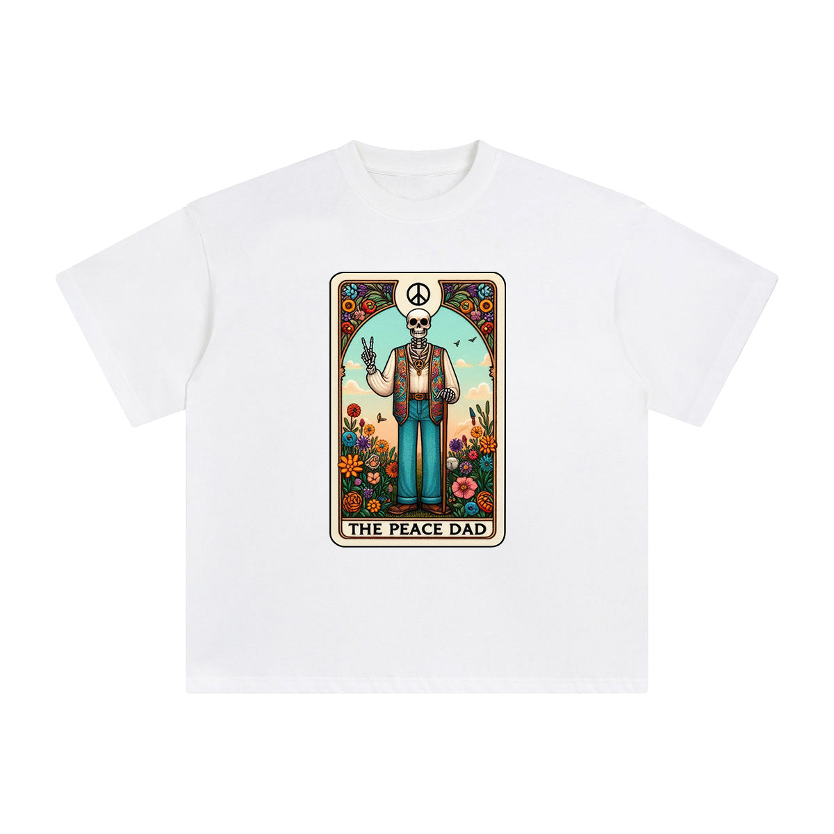 The Peace Dad Graphic Tee-INNBLAC Fashion Apparel