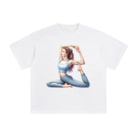 Yoga Mom Comic Graphic Tee-INNBLAC Fashion Apparel
