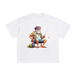 Grandpa Fishing Graphic Tee-INNBLAC Fashion Apparel