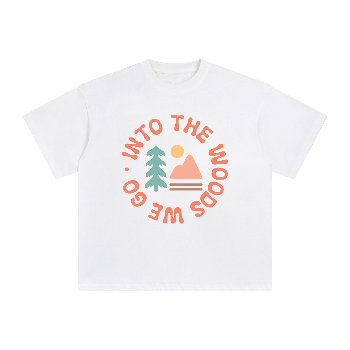 We Go Into The Woods Graphic Tee-INNBLAC Fashion Apparel