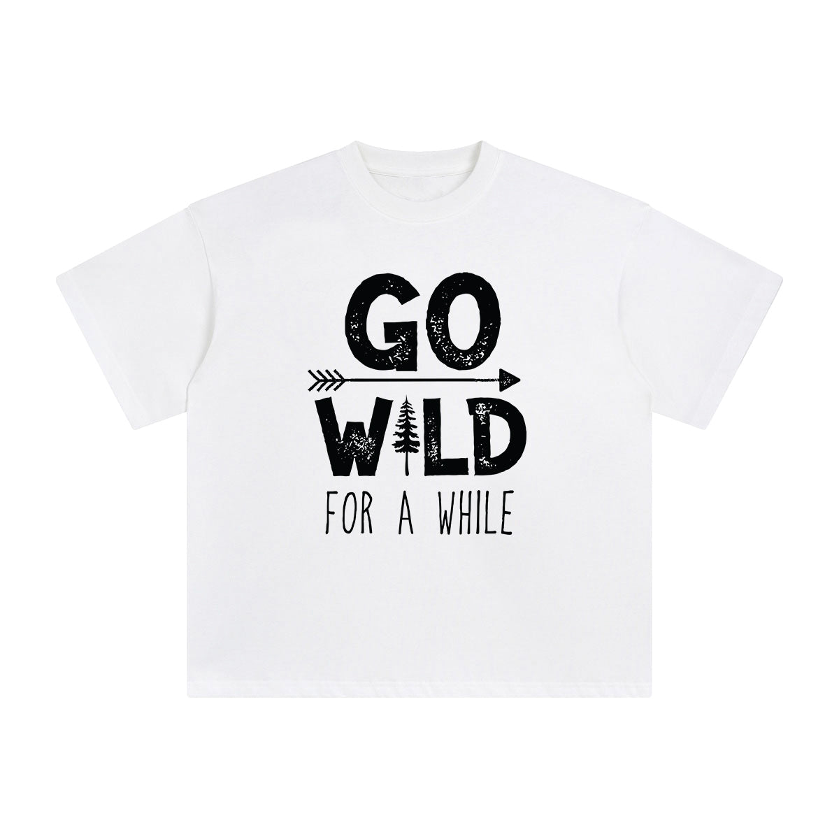 Go Wild For A While Graphic Tee-INNBLAC Fashion Apparel