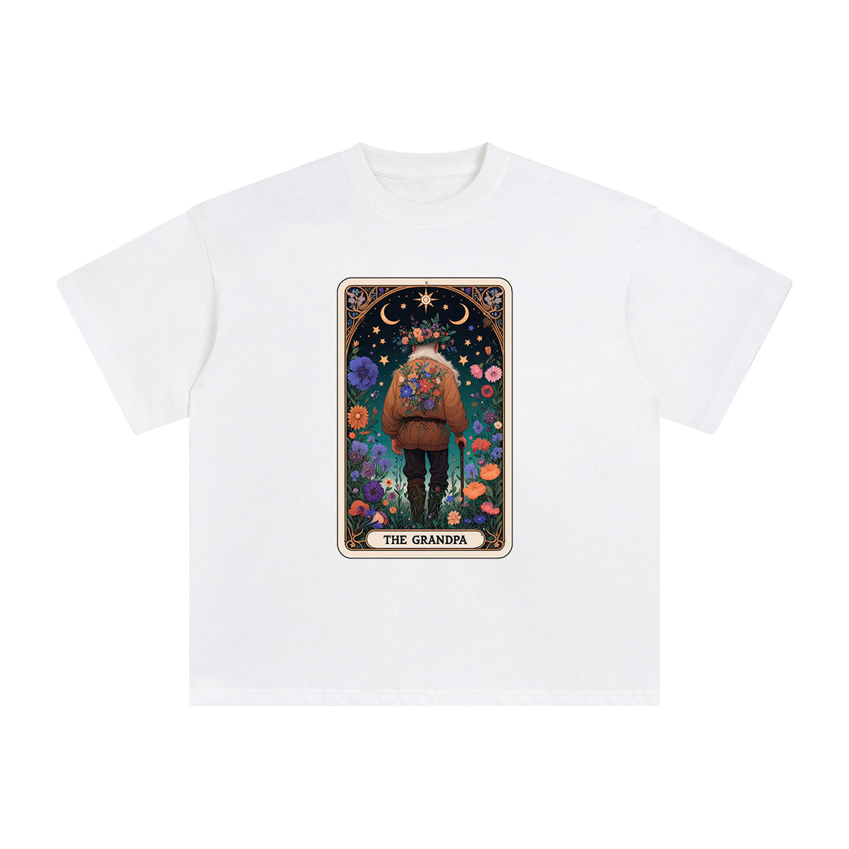 The Grandpa Card Graphic Tee-INNBLAC Fashion Apparel
