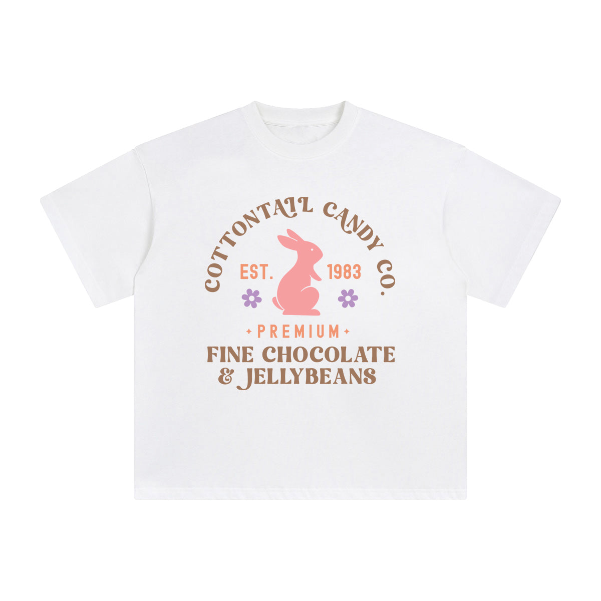 Bunny Graphic Tee-INNBLAC Fashion Apparel