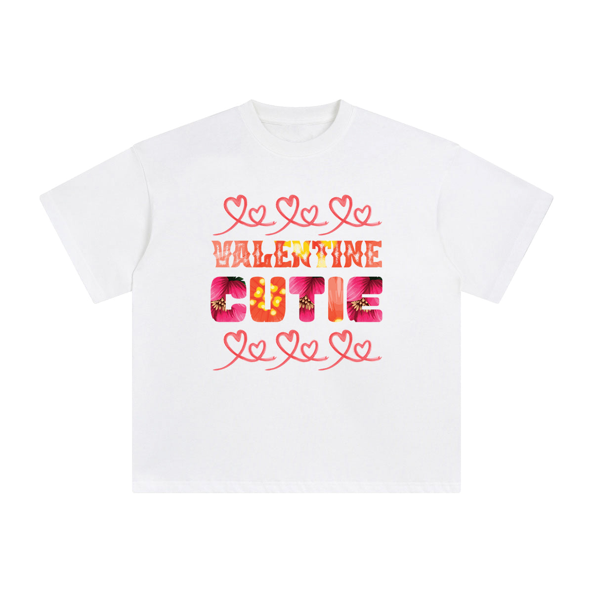 Valentine Cutie Graphic Tee-INNBLAC Fashion Apparel