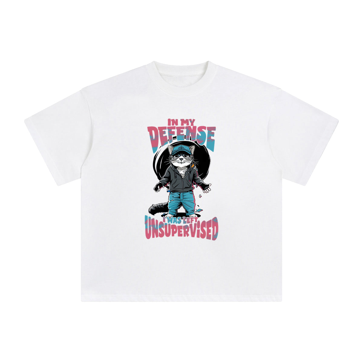 In My Defense I Was Left Unsupervised Graphic Tee-INNBLAC Fashion Apparel