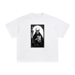 Mystery Skeleton Tarot Card Graphic Tee-INNBLAC Fashion Apparel