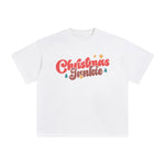Christmas Junkie Graphic Tee-INNBLAC Fashion Apparel