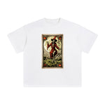 Zombie Tarot Card Graphic Tee-INNBLAC Fashion Apparel