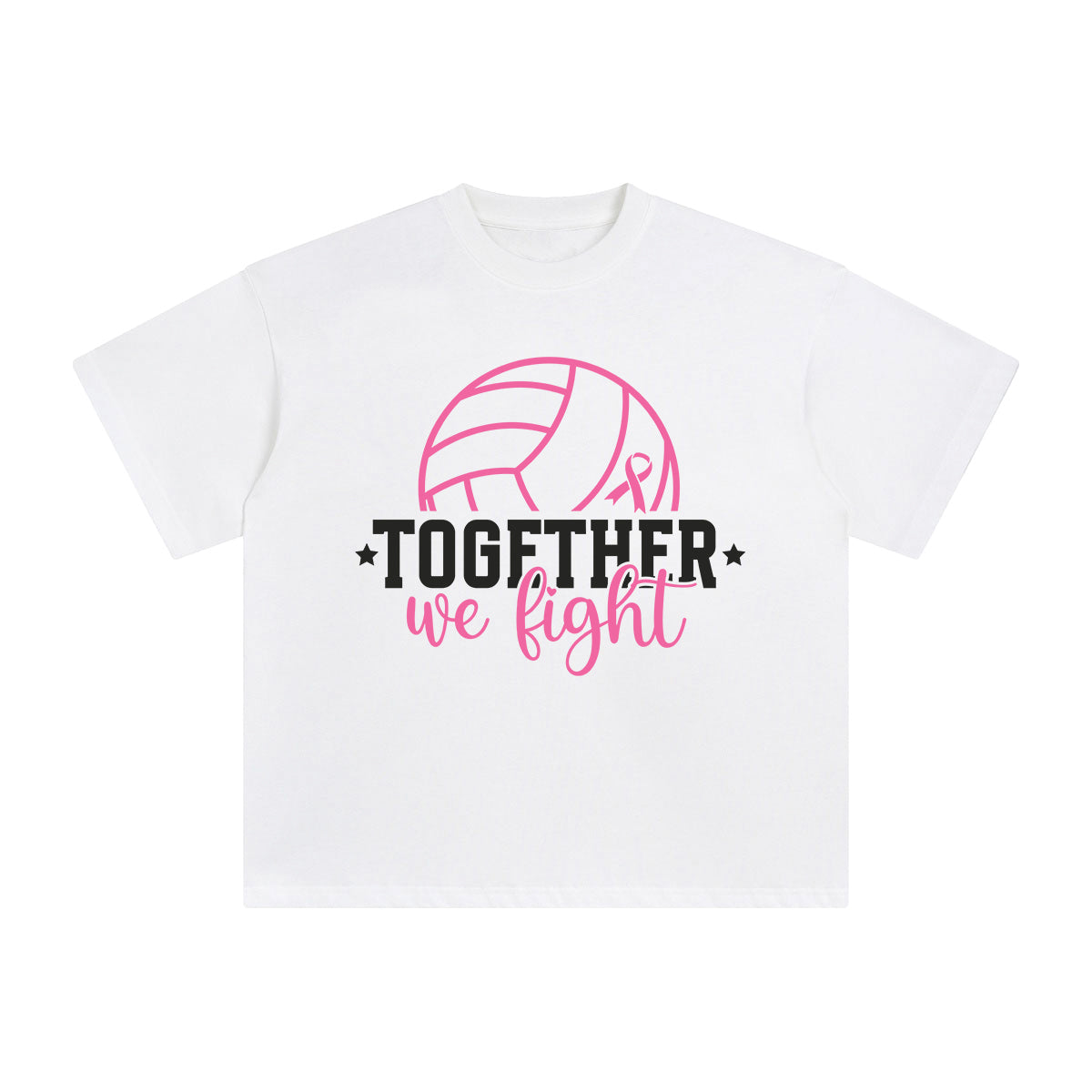 Together We Fight Graphic Tee-INNBLAC Fashion Apparel