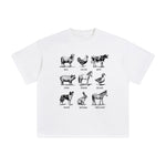 Farm Animals Graphic Tee-INNBLAC Fashion Apparel